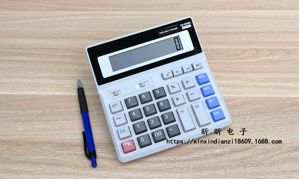 200ML large solar-powered office calculator, financial accounting, commercial cross-border computer wholesale pic 10