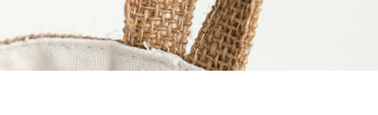 棉麻挂篮小号桌面杂物收纳筐化妆品收纳桶布艺笔筒挂墙式收纳篮子详情16