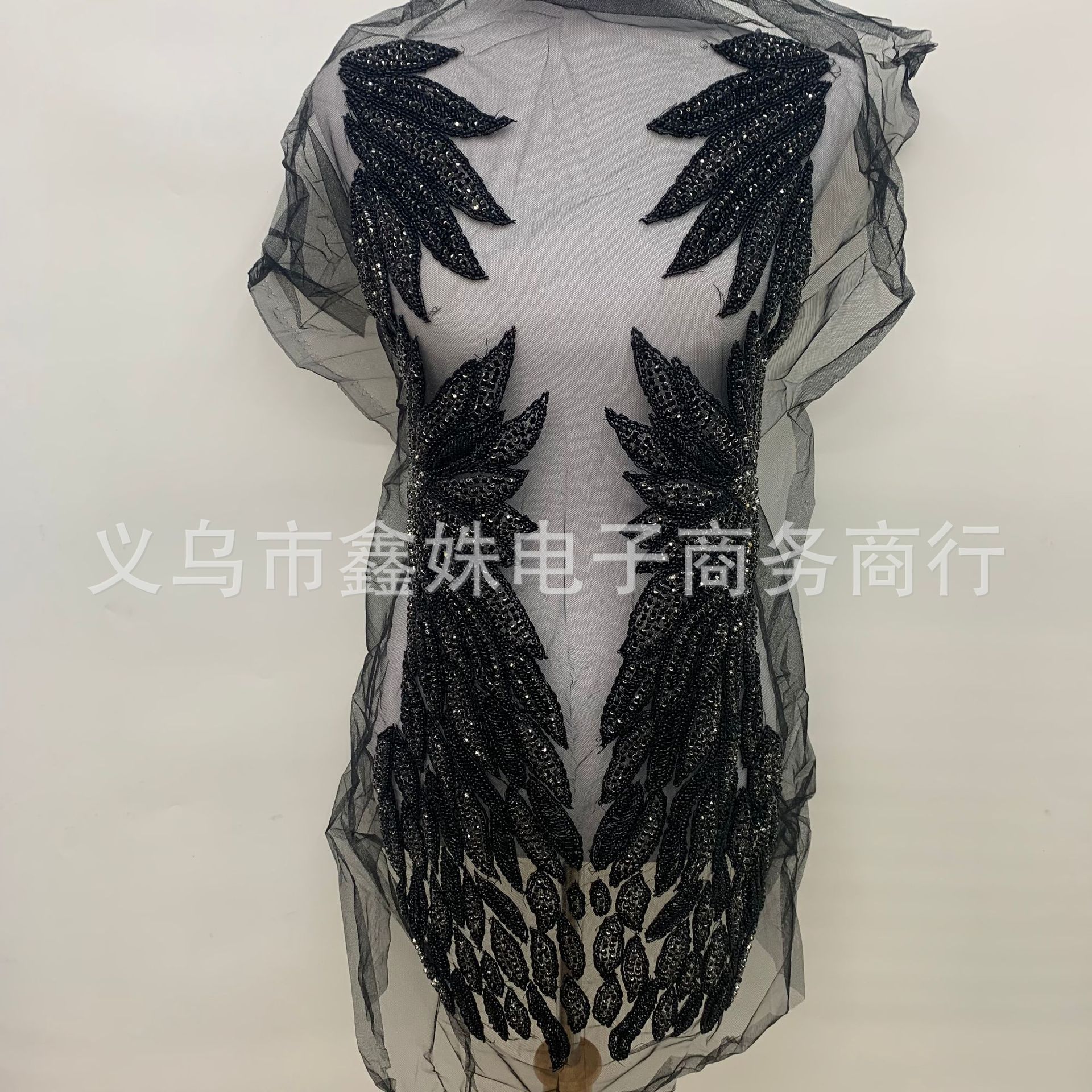 S型重工蕾丝辅料服装演出婚纱礼服豪华装饰详情29