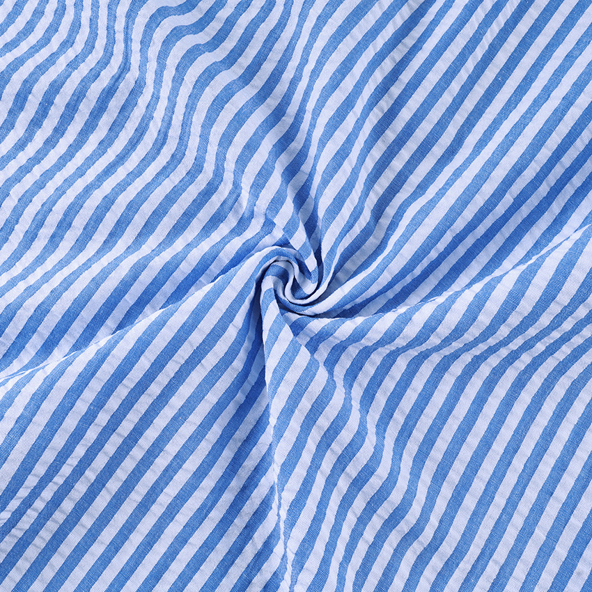A new spring/summer striped three-piece pajama set from Europe and America, soft, loose and skin-friendly for women, suitable for cross-border wear in 2026 pic 15