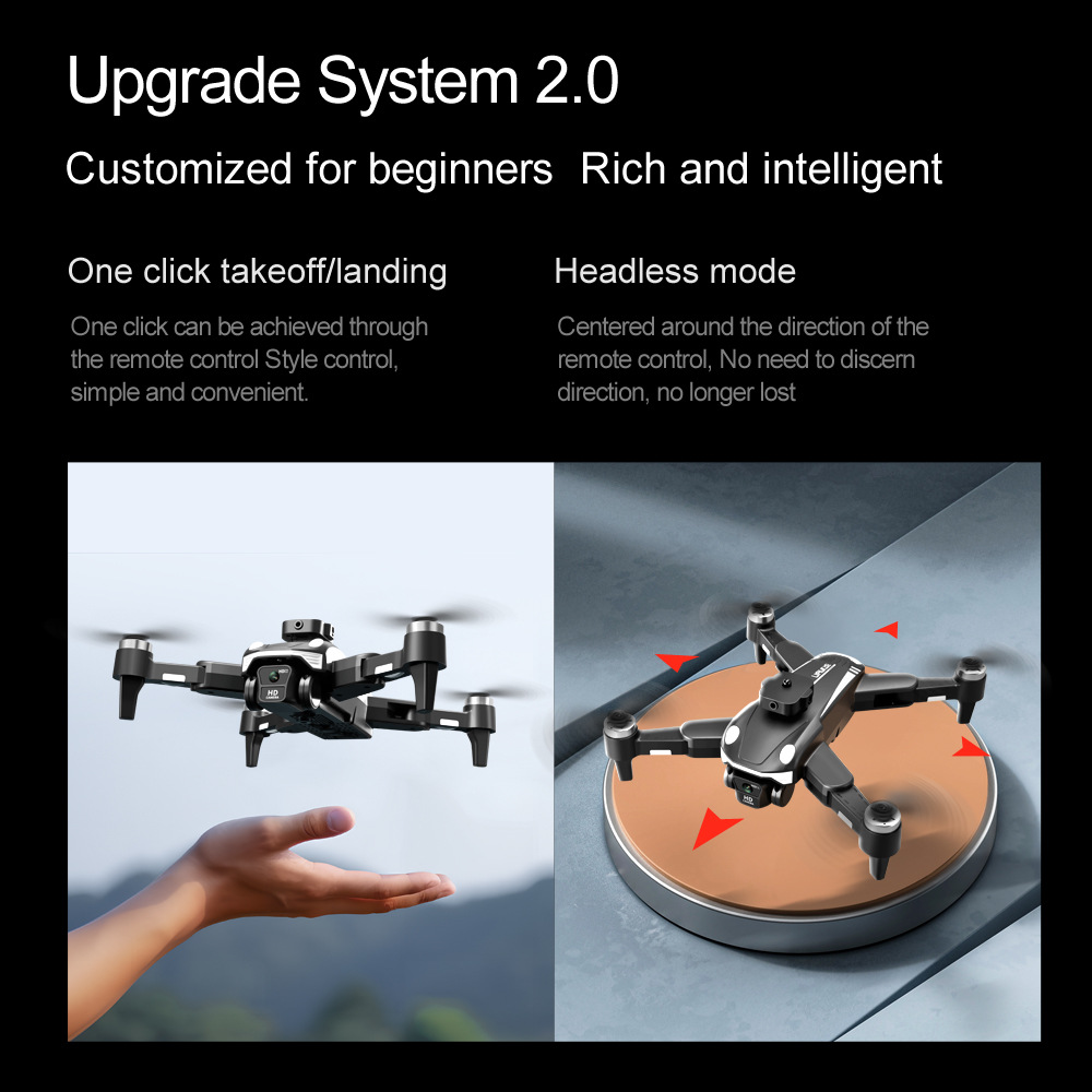 跨境新品F200无刷折叠光流避障双摄航拍四轴飞行器遥控飞机详情83