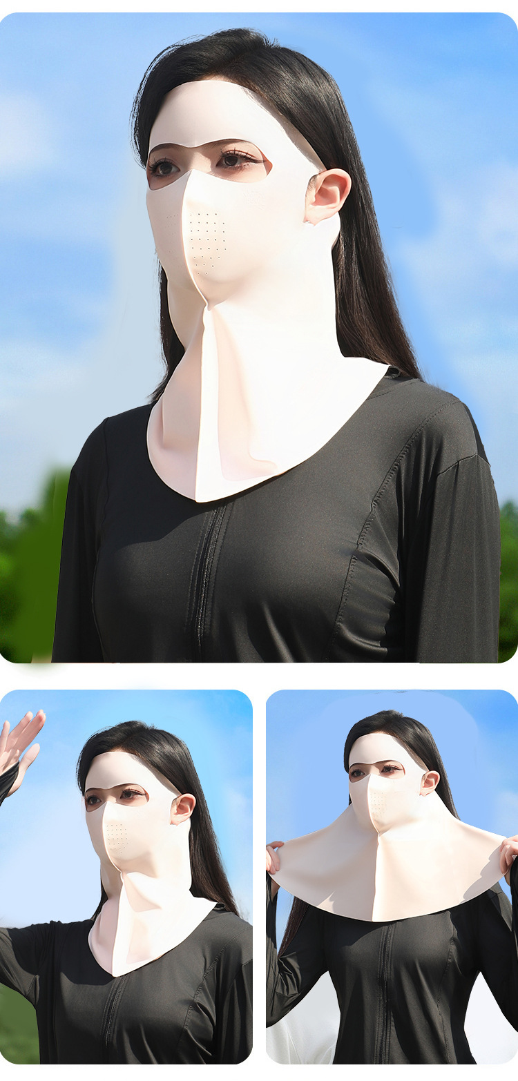 UPF500+防晒脸基尼面罩女防紫外线冰丝夏季透气7A抗菌玻尿酸口罩详情22