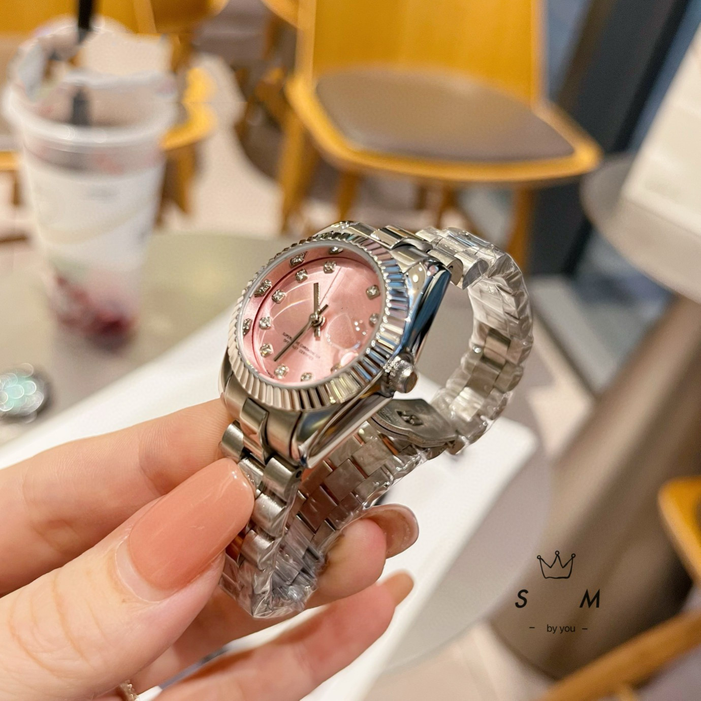 微商劳力家士日志系列时尚潮流钢带手表女名表石英手表女男代发详情27