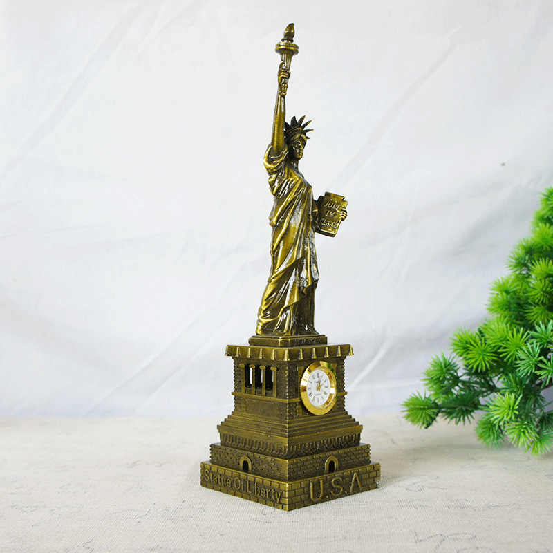 Creative metal handicrafts, American home craft ornaments, Statue of Liberty model ornaments in multiple sizes pic 5