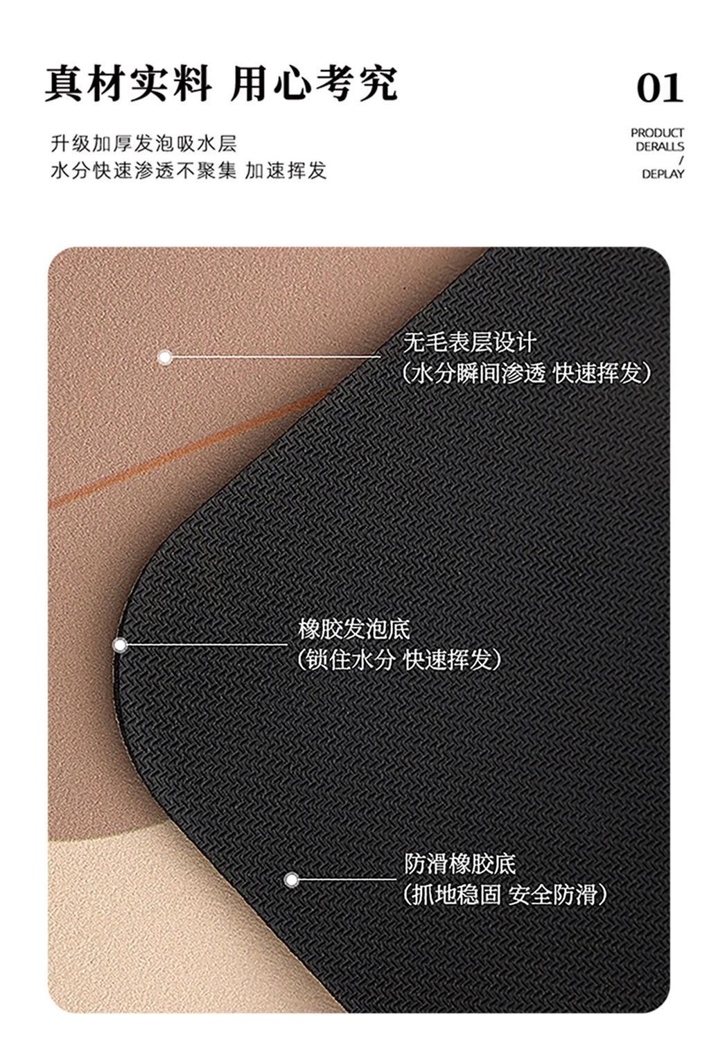 国潮新中式茶几桌布古典中国风桌旗禅意茶席茶垫吸水茶台垫布防水垫子详情5