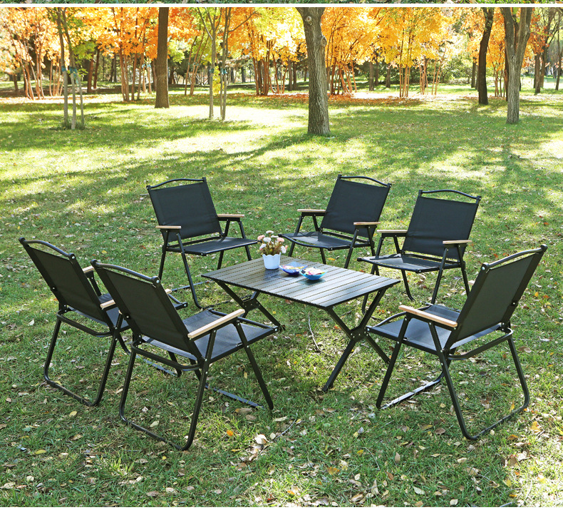 外贸折叠椅户外便携式野餐克米特椅野外钓鱼凳休闲沙滩露营折叠椅详情22