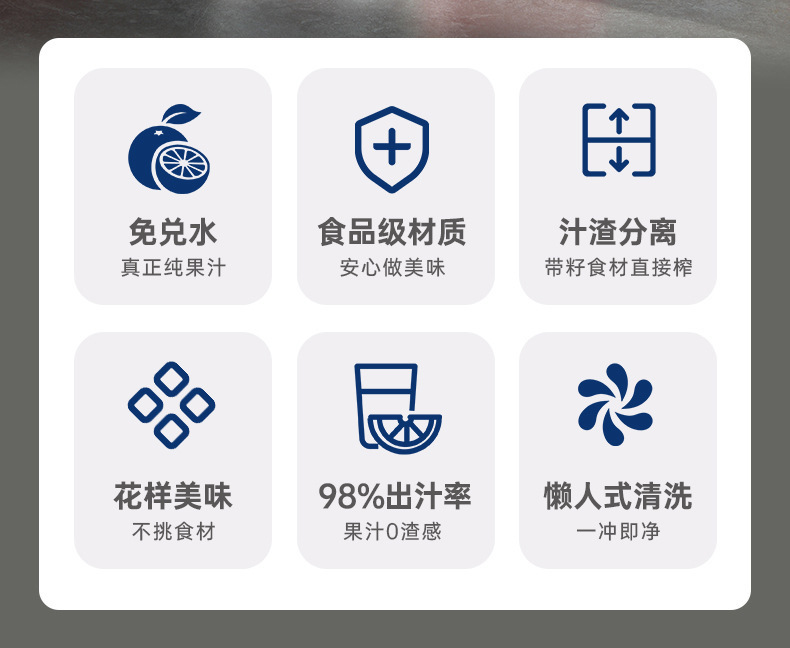 新款家用原汁机榨汁机渣汁分离大口径全自动商用多功能炸果汁机详情1