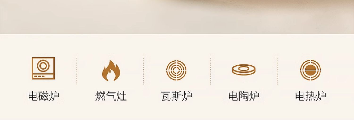 A set of non-stick marble and granite cookware, including soup POTS, stewing POTS, frying POTS, stir-frying POTS, milk POTS, and POTS for frying, stir-frying, steaming and boiling pic 18