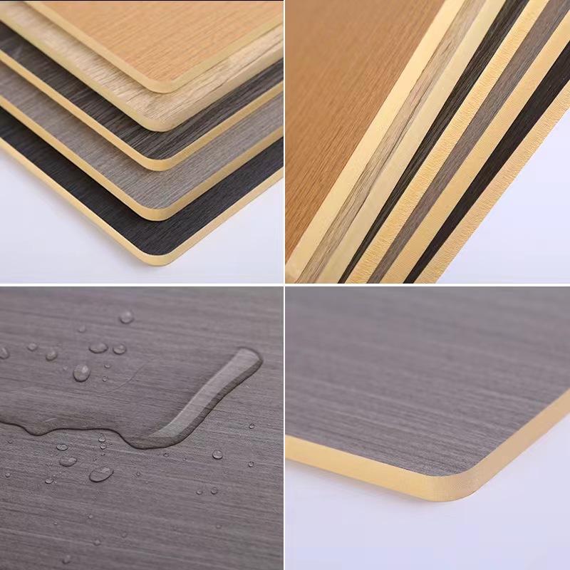 Bamboo and wood fiber PET metal mirror carbon crystal board wall panels, hotel quick-installation water ripple bamboo charcoal wood veneer panels pic 20