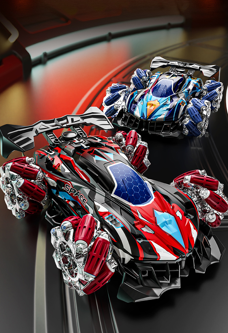 跨境手势感应遥控车喷雾漂移车四驱越野攀爬车灯光特技车儿童玩具详情15