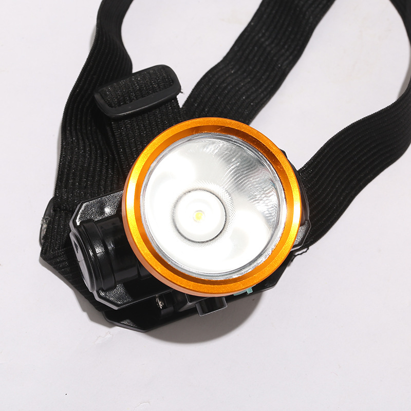 Cross-border LED strong headlamp, outdoor lighting, cycling headlamp, built-in battery rechargeable, night fishing light, emergency light pic 5