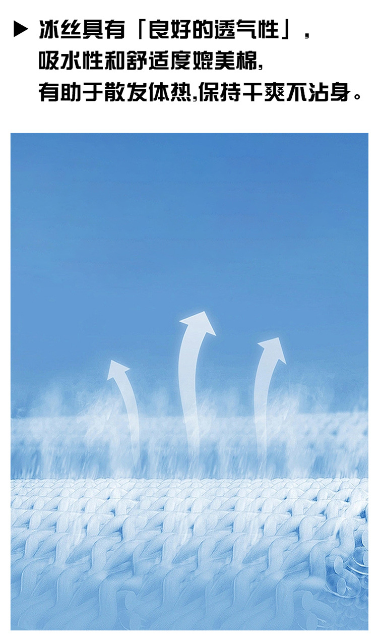 冰丝短裤男士夏季薄款2025新款速干外穿沙滩宽松休闲运动五分裤详情4