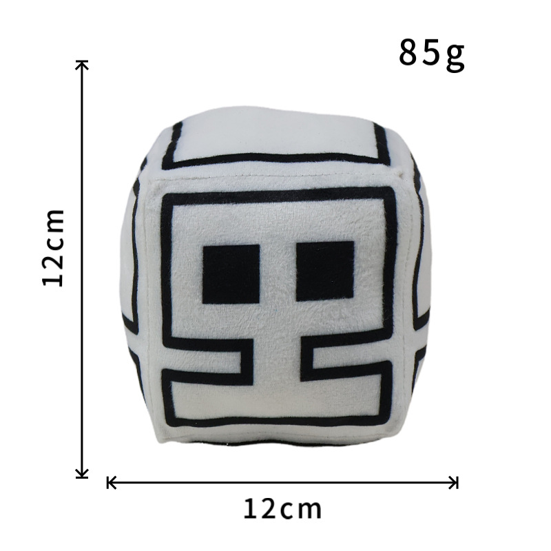 New cross-border geometry dash plush geometry Dash game plush toy doll pillow pic 5