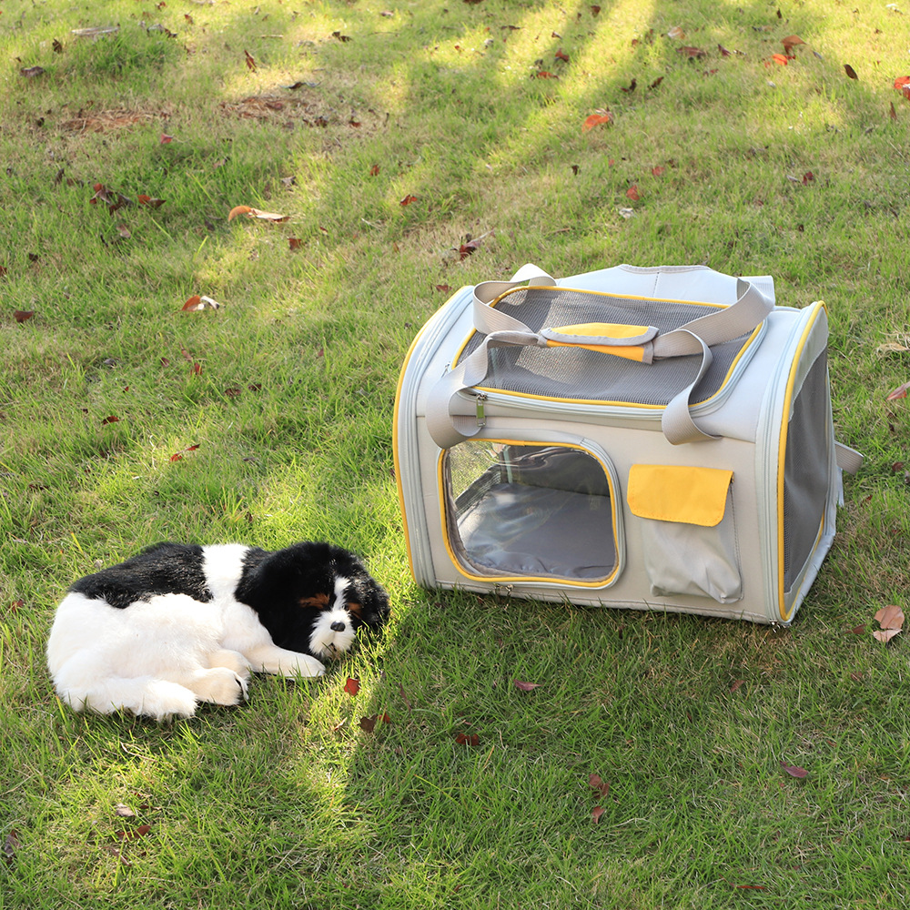 Rongka Pet Cross-border Cat Bag, Breathable Pet Backpack, Cat and Dog Pet Bag, Breathable Hand-held Pet Travel Bag pic 9