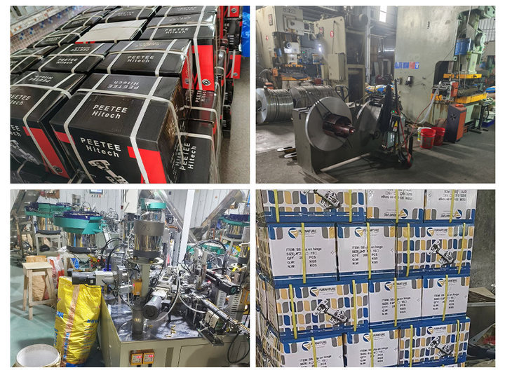 厂家直销美式短臂铰链窄侧板衣柜橱柜展示柜专用液压不锈钢合页详情17