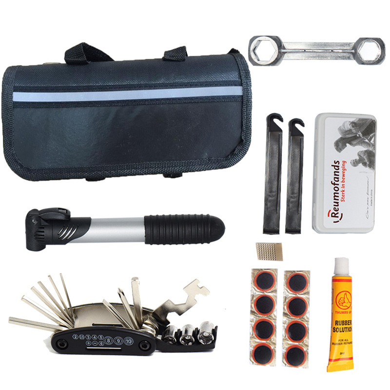 【 Customized 】 Bicycle repair tool kit set, mountain bike repair, bike repair tools and accessories combination wholesale pic 3