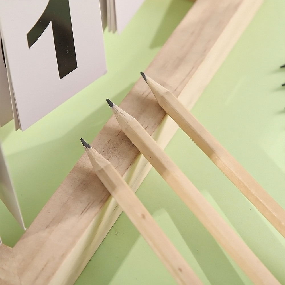 Direct supply of original wood color Grade one hexagonal rod HB 2B primary school writing pencils. Wholesale available with LOGO printing pic 4