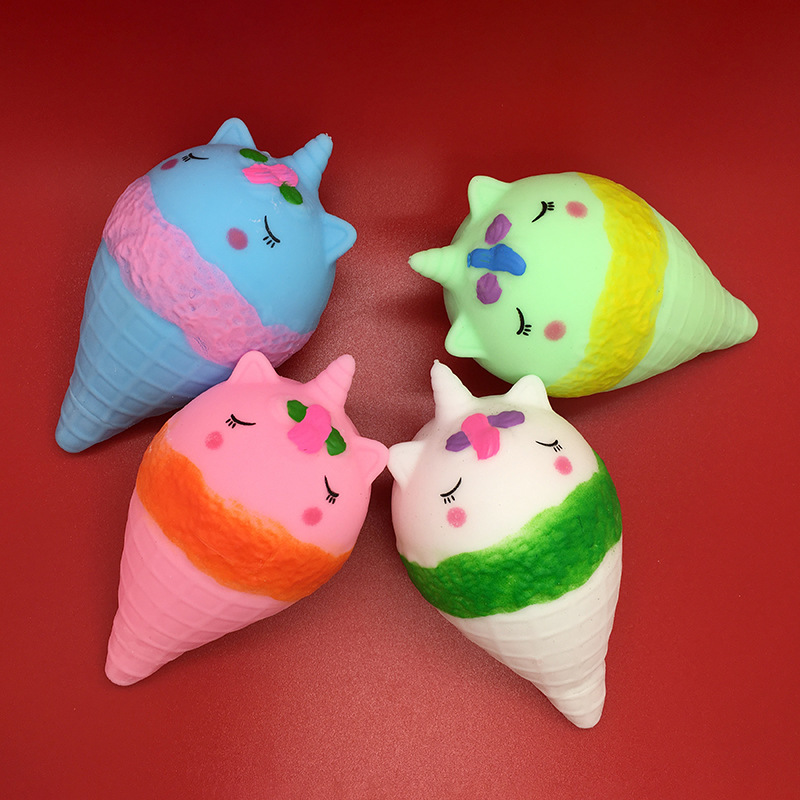 Cross-border supply ice cream flour release, Kneading Joy TPR simulation ice cream pic 2