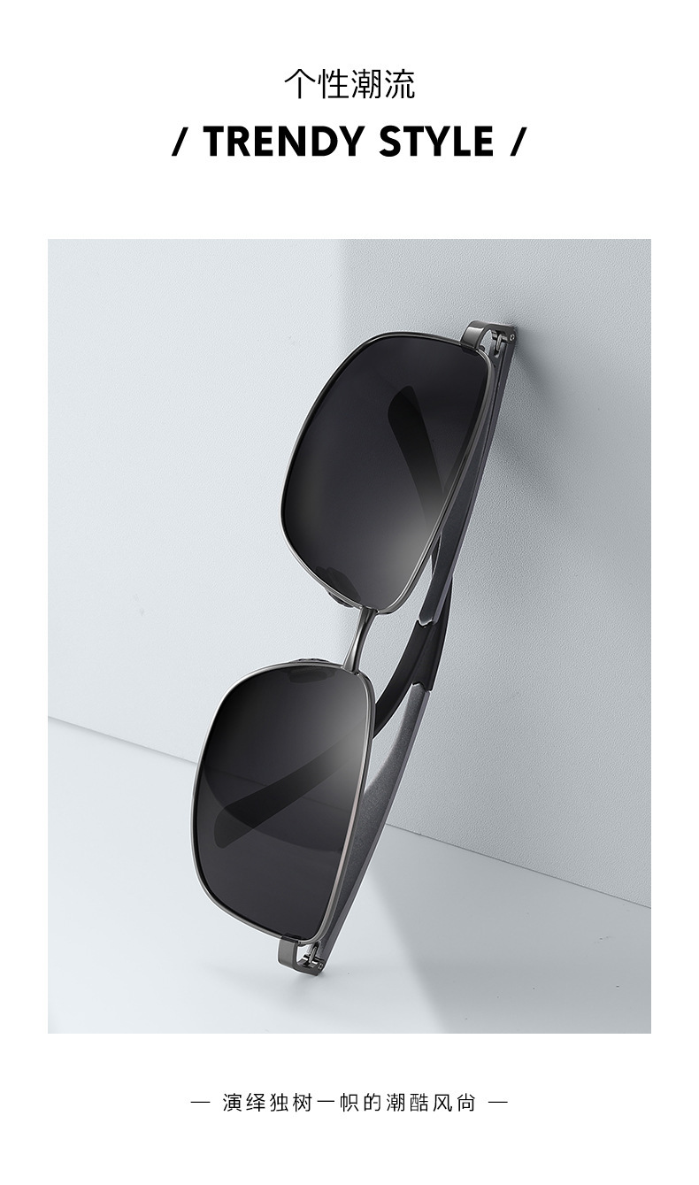 新款偏光出游驾驶遮阳墨镜1065欧美百搭男士时尚炫彩太阳眼镜批发详情2