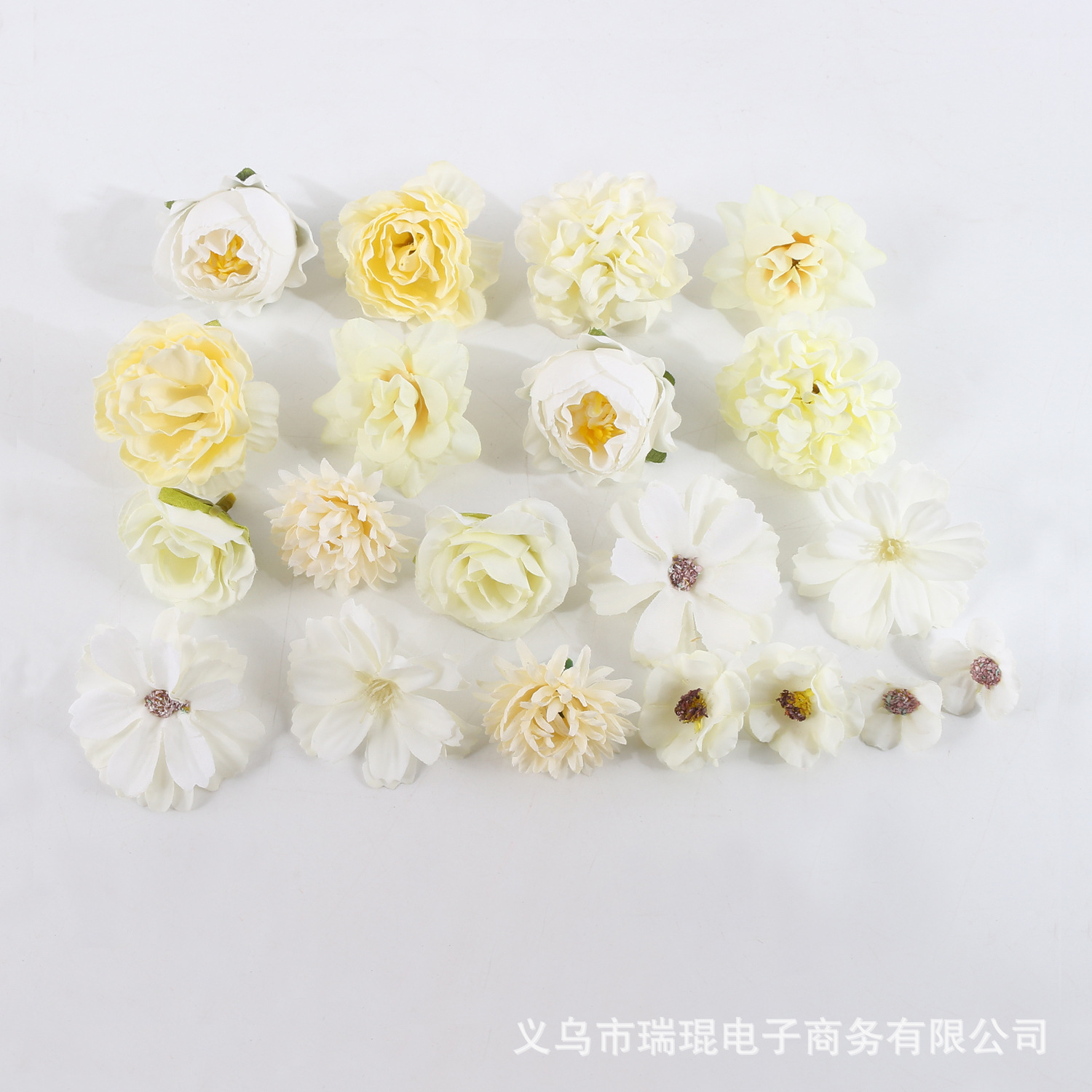 Artificial flower material package, artificial flowers, silk flowers, diy handcrafted decoration, hydrangea, ping-pong chrysanthemum, artificial flower material package for matching pic 5