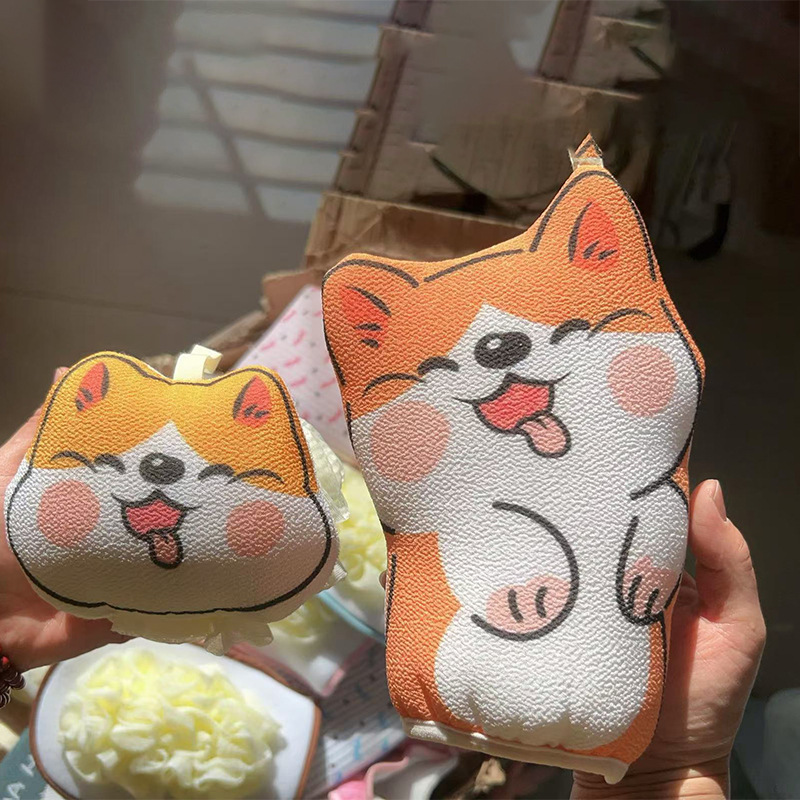 可爱卡通搓澡巾沐浴球工厂搓澡神器下泥洗澡巾新款浴花两用搓澡巾详情27