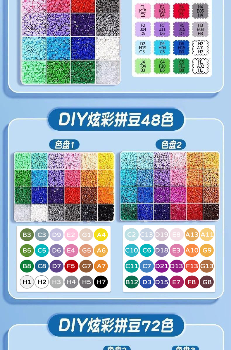 A complete set of diy handcrafted Douyin fusion Douyin material package, a three-dimensional 2.6mm Douyin puzzle puzzle toy pic 13