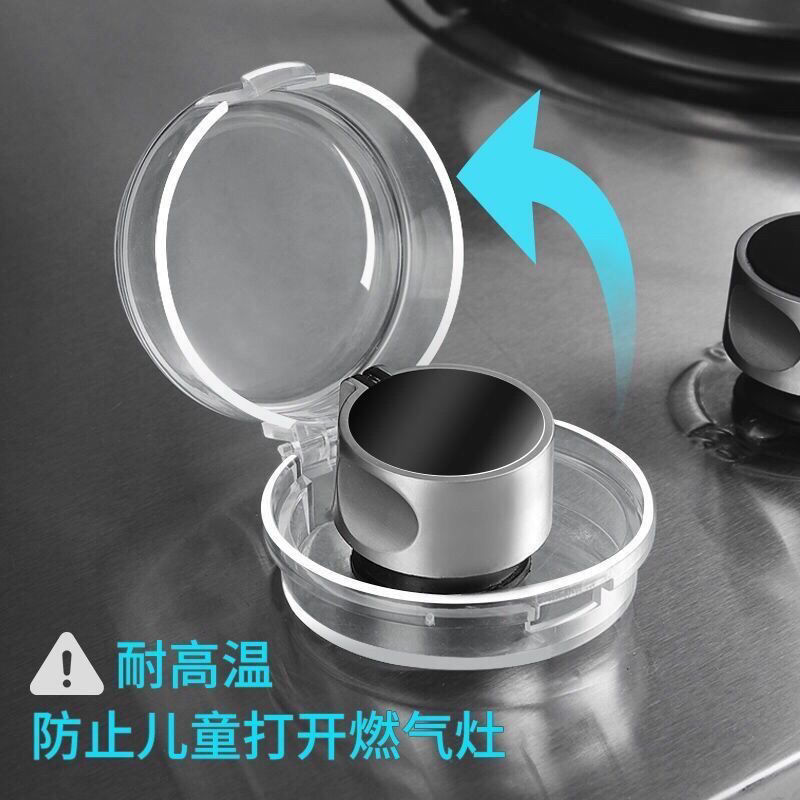 Gas stove switch protection cover, gas stove button protective cover, stove top natural gas knob oil-proof and dirt-proof protective sleeve pic 5
