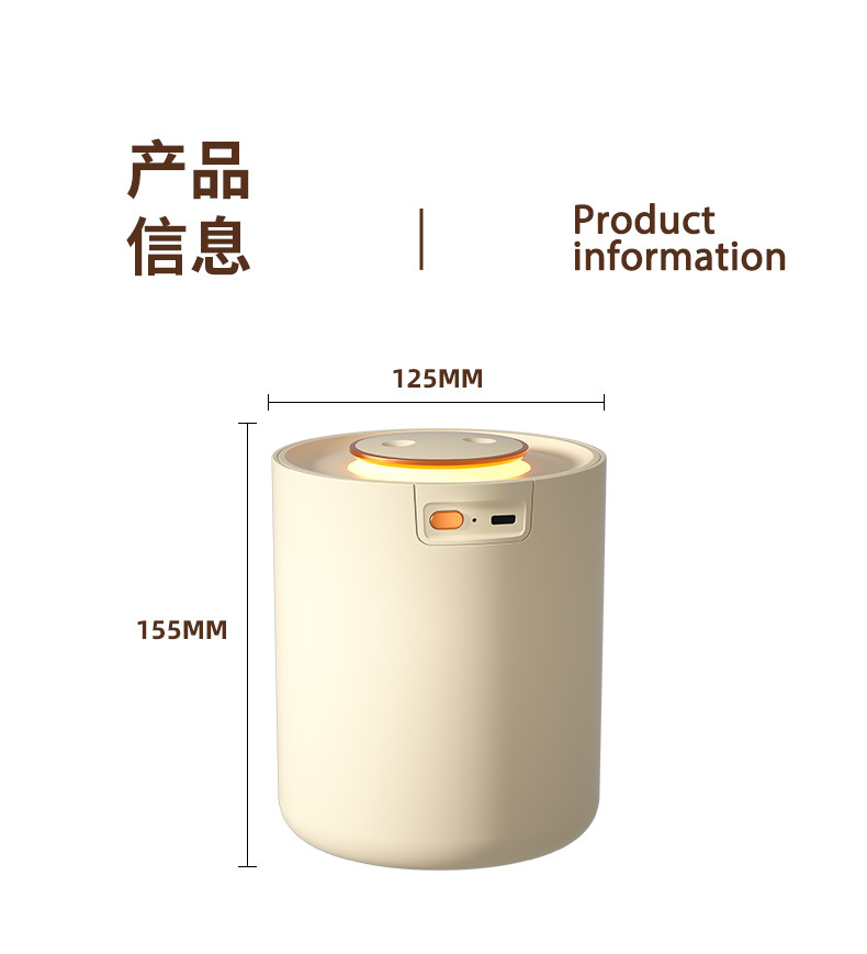 USB加湿器办公室桌面小型家用卧室宿舍可爱学生空气迷你双头喷雾详情17