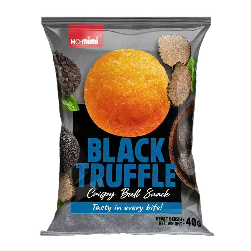 马来西亚进口ho.mimio脆皮球奶酪青瓜芝士球网红休闲膨化饼干零食详情5