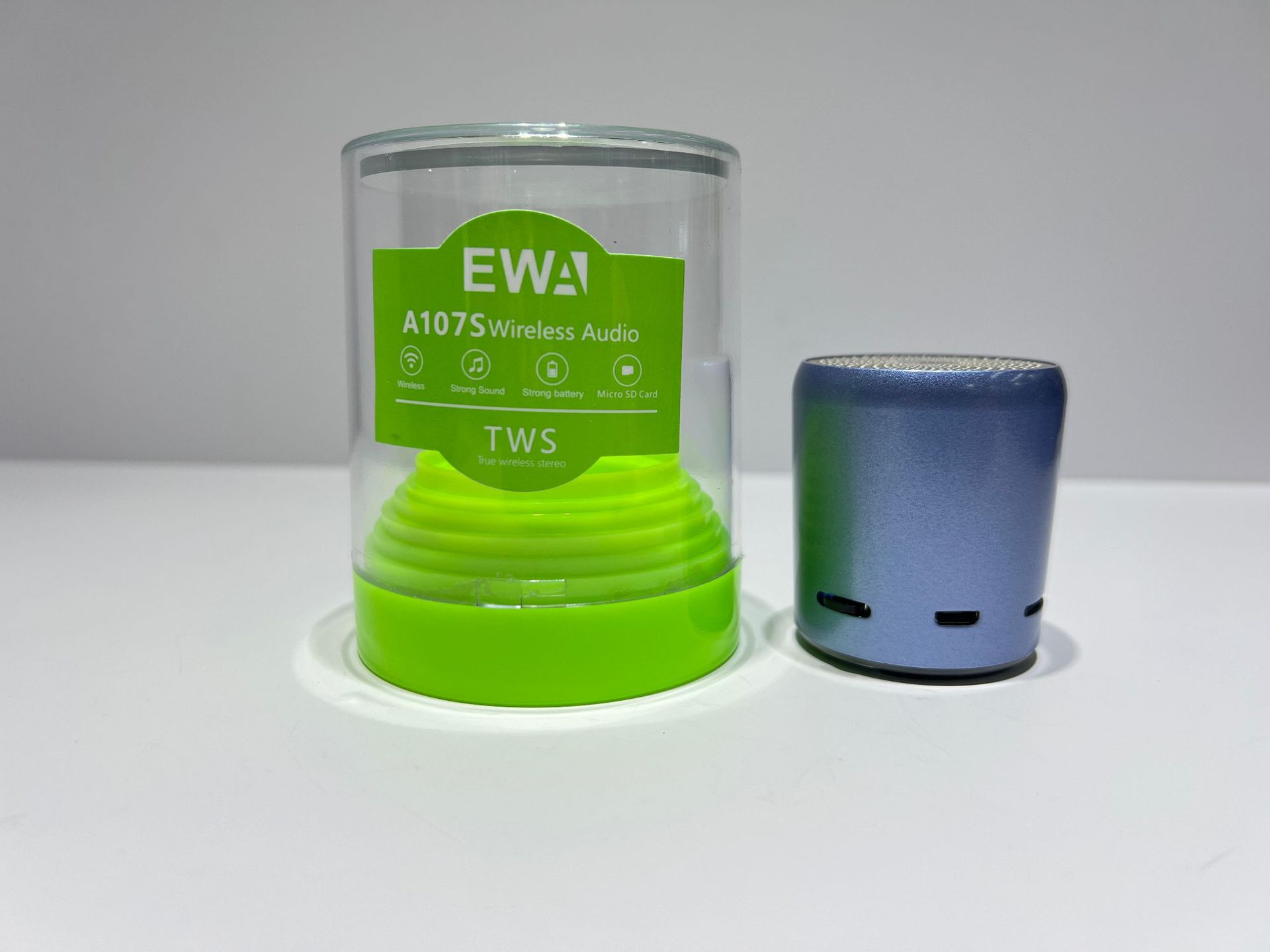EWA-A107S Mini Outdoor portable TWS waterproof subwoofer Bluetooth speaker factory direct sales pic 10
