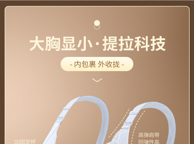 哺乳内衣孕妇孕期哺乳期两用收副乳防下垂产后喂奶专用大码文胸罩详情20
