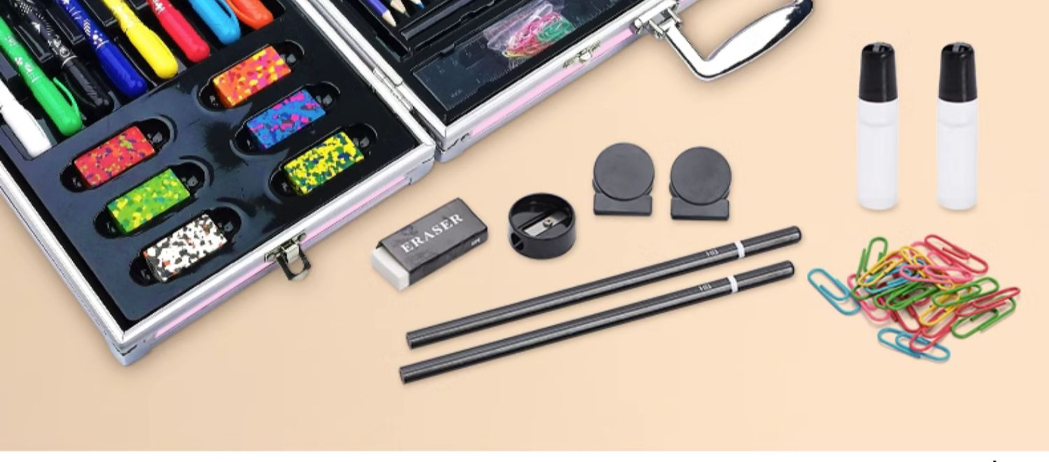 画画套装绘画工具全套儿童画笔礼盒小学生水彩笔美术女孩生日礼物详情12