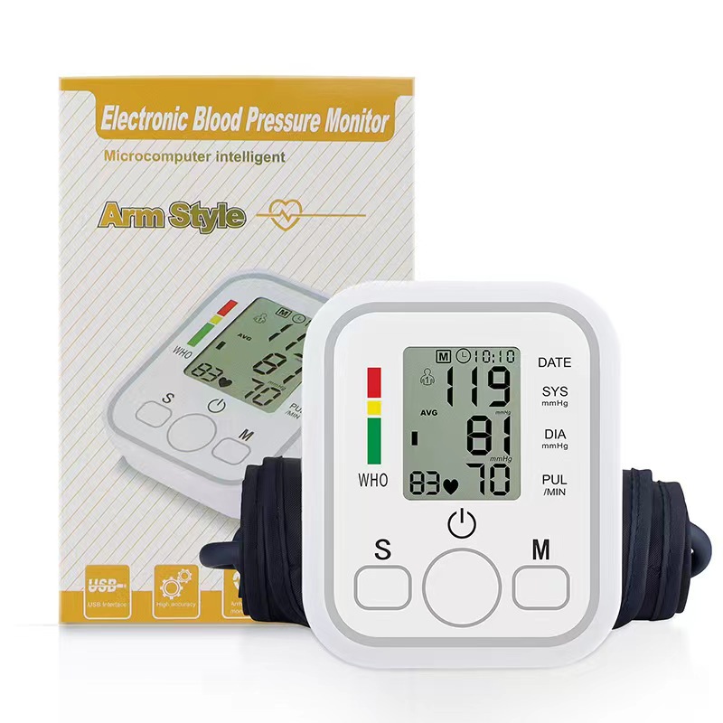 Cross-border medical-grade blood pressure monitor, fully automatic upper arm neutral electric intelligent blood pressure measuring instrument, export blood pressure monitor pic 14