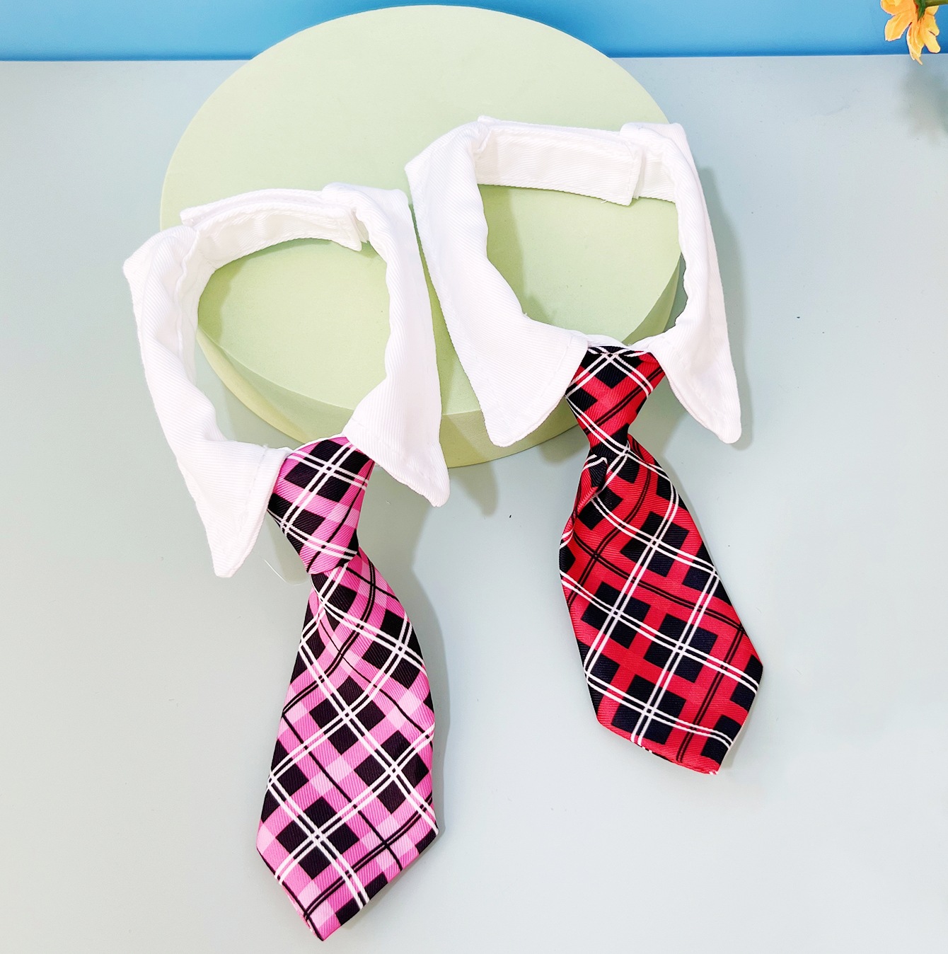 Pet bow ties, wipes, ties, cute and fashionable, universal for cats and dogs, adjustable pet supplies pic 5