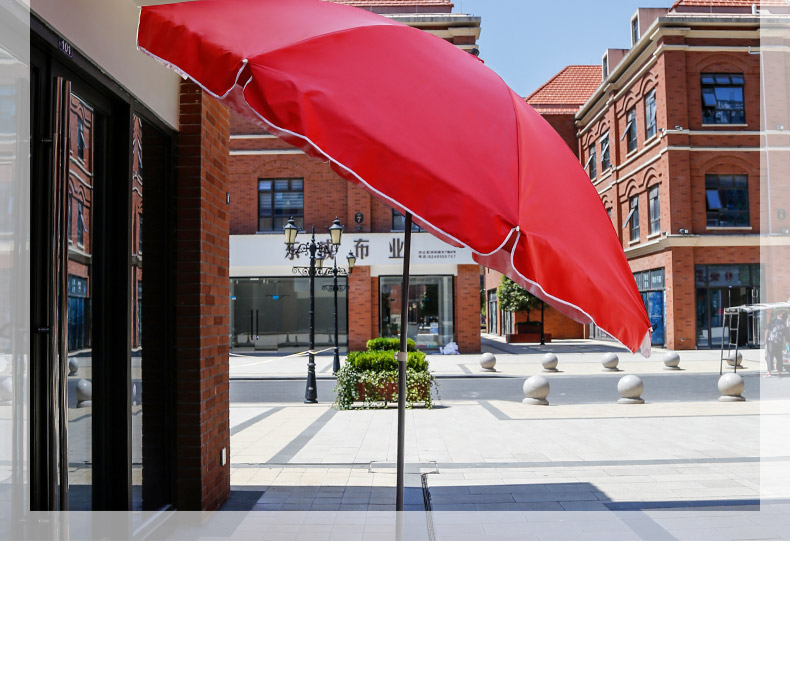 太阳伞遮阳伞大雨伞大号户外摆摊伞歪头斜伞广告伞折叠圆伞商详情19