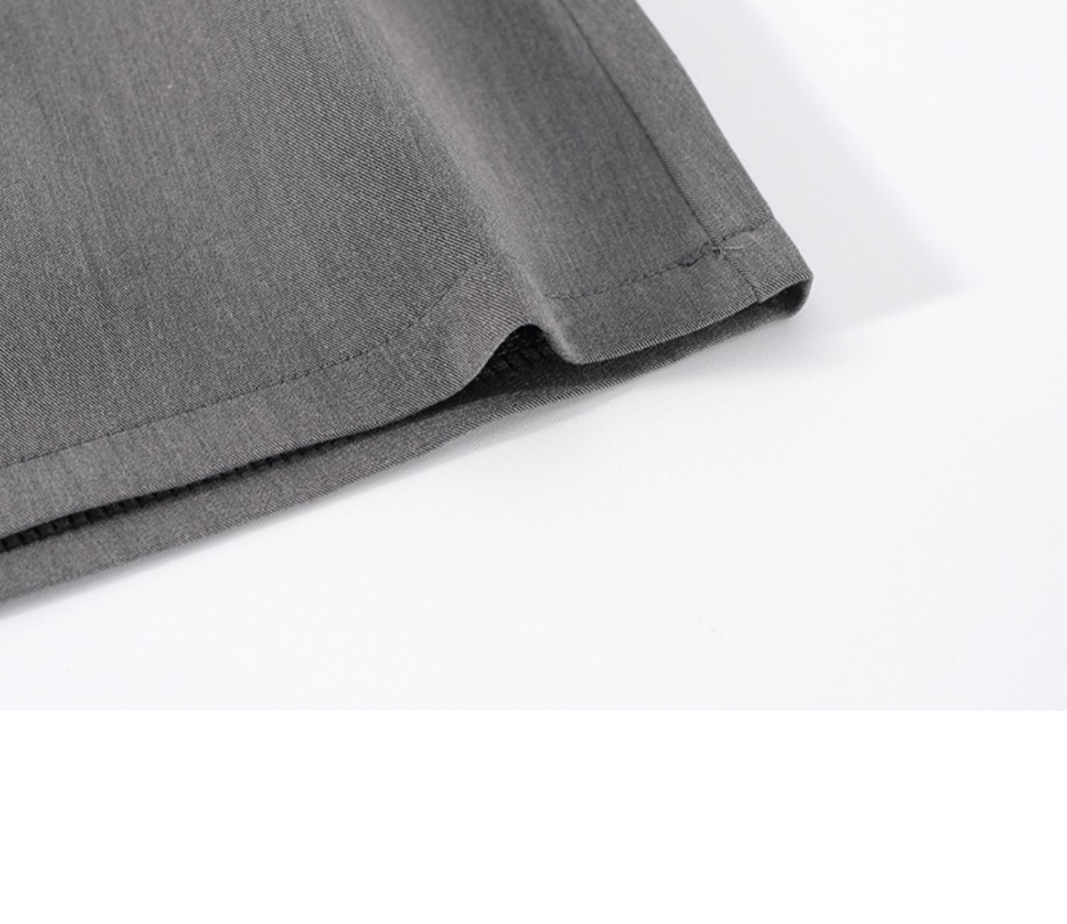 灰色学院风西装半身裙女春秋2024新款高腰a字短裙气质显瘦包臀裙详情22