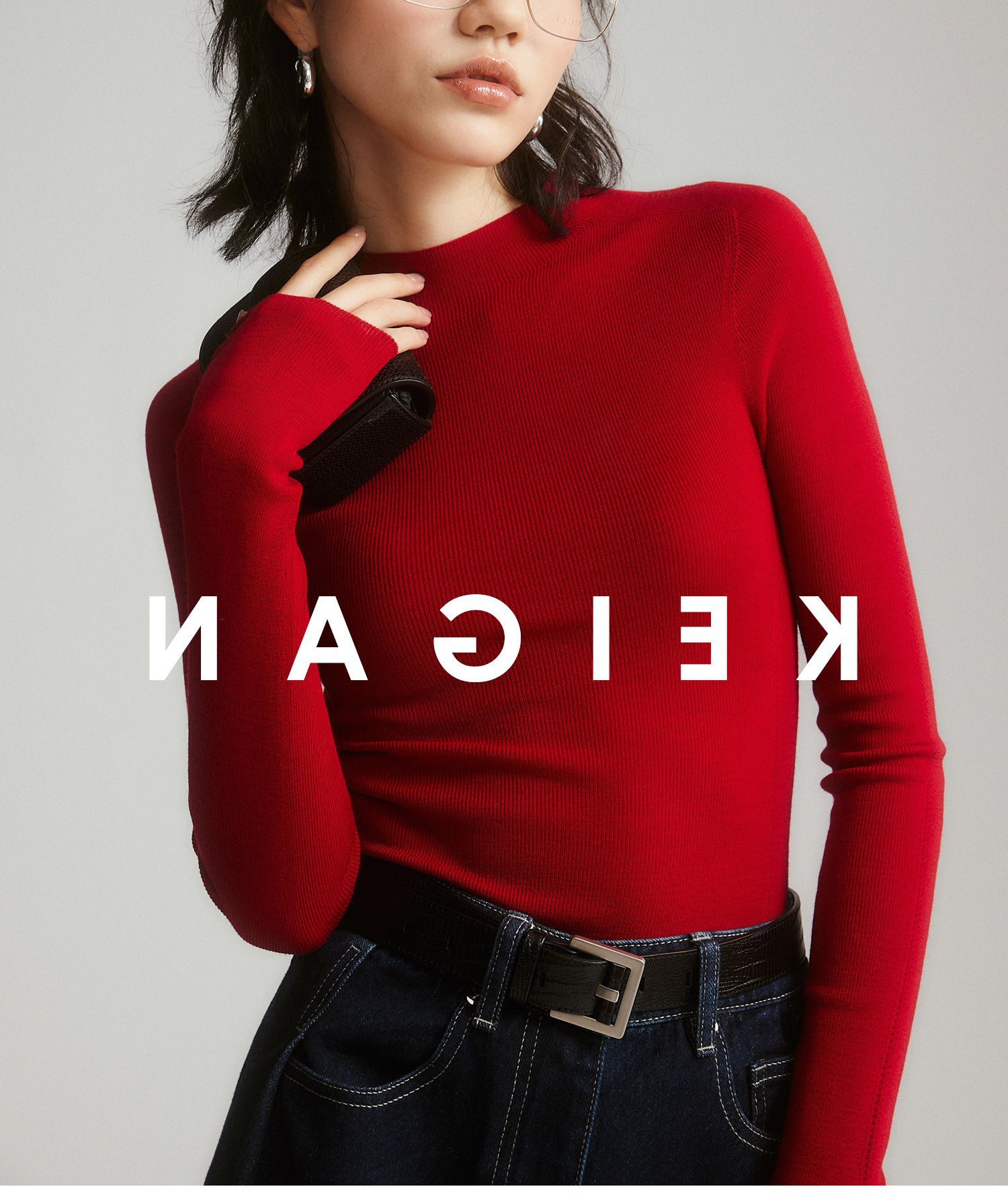 Italian 嵿 luxury 120s washable 160s gold wool 18-needle seamless base knit top for women pic 29