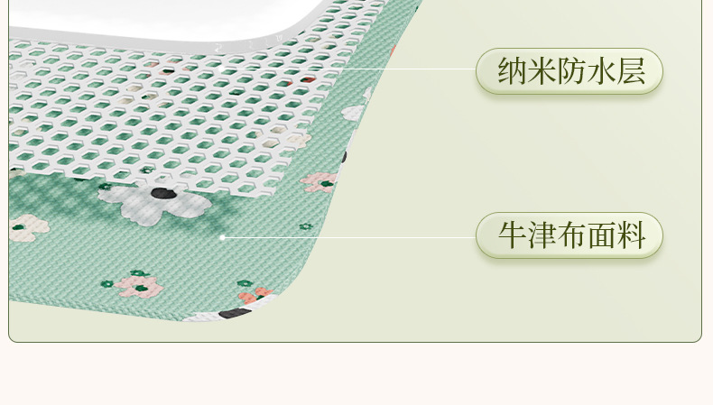 Green Little Flower Underwear Storage Box, underwear storage drawer, compartments box, Multi-functional socks classification box, wardrobe pic 5