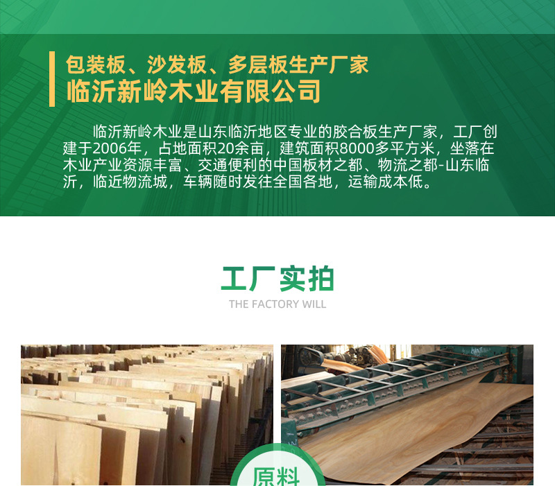 厂家批发杨木多层胶合板包装箱板托盘板垫板沙发板包装板详情8