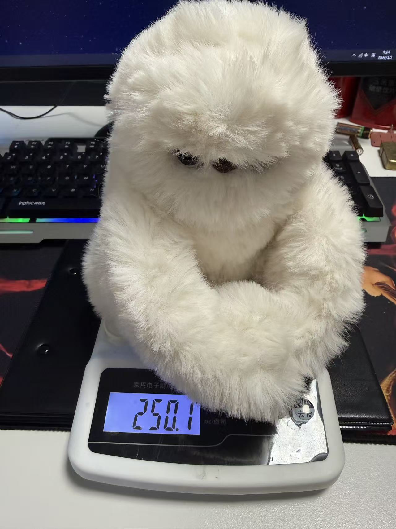 A cute plush toy that can sing, turn its head and learn to speak, an Instagram-style bag and pendant, a girlish and adorable pet toy pic 8