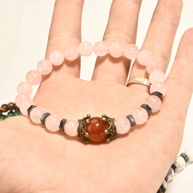 SKU-14-粉晶_红玛瑙