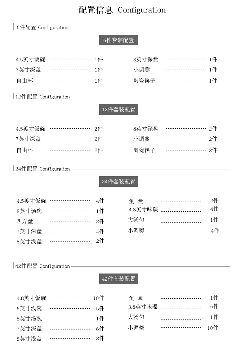 景德镇陶瓷定制碗碟套装家用饭碗釉下彩北欧创意新骨瓷盘餐具套装详情19