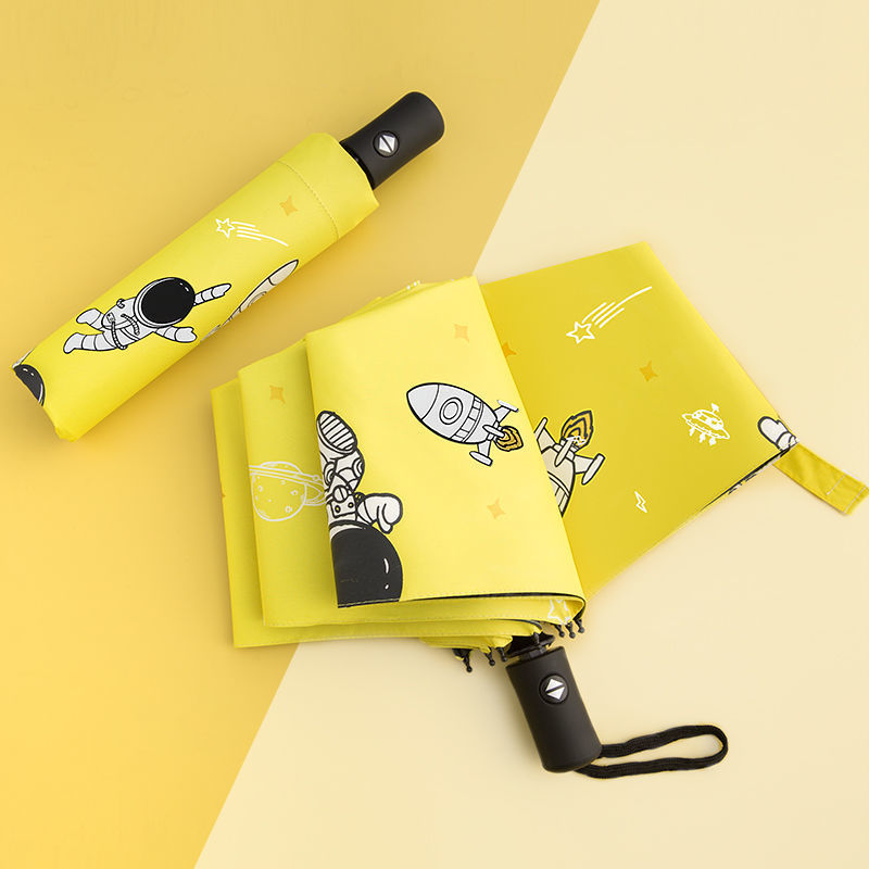 Interstellar Space fully automatic sun umbrella, suitable for both sunny and rainy days, folding, sunshade, sun protection and UV protection, joint strict for male and female students pic 8