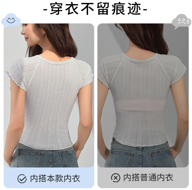 Full-cup, form-slimming, seamless lingerie for women, no underwire, tapering breasts, anti-sagging, lifting, soft support bra pic 7