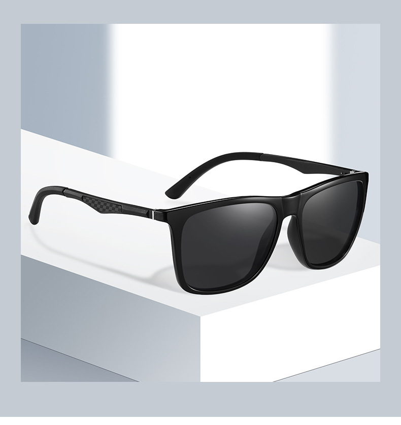 新款TR框墨镜铝镁碳纤维腿偏光太阳镜6151潮流驾驶夜视太阳镜批发详情4