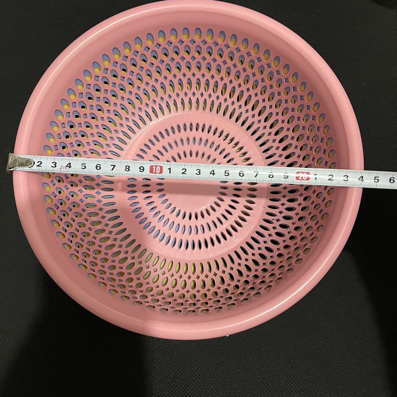 【 Zone 1-8 】8632 draining basket 320 per box, 8632 draining basin, plastic set, fruit washing basin, sink, Storage basket, Tableware, vegetable washing basin, vegetable basket pic 2