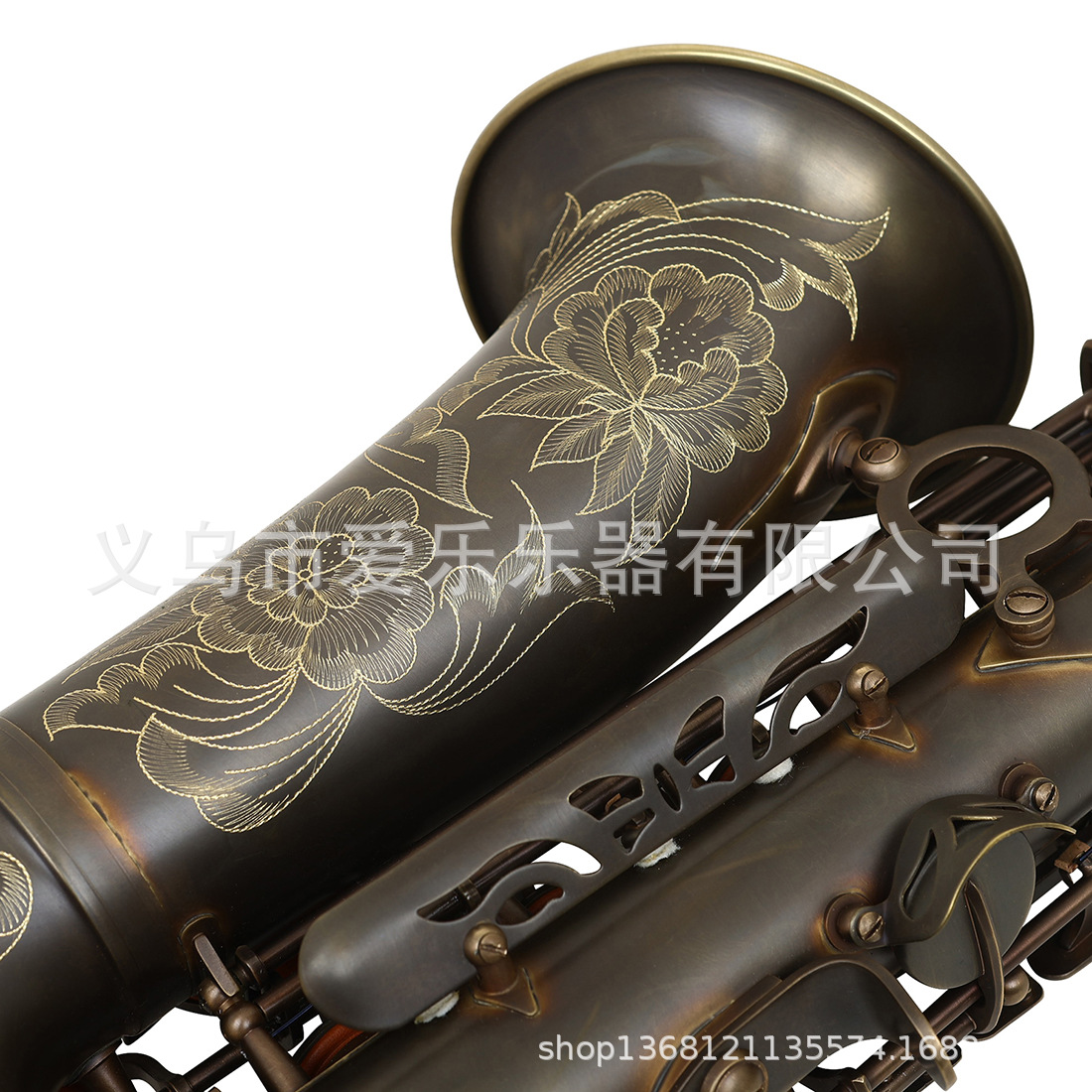Matte alto saxophone E-flat retro saxophone complete set for adult beginners, professional saxophone cross-border wholesale pic 22