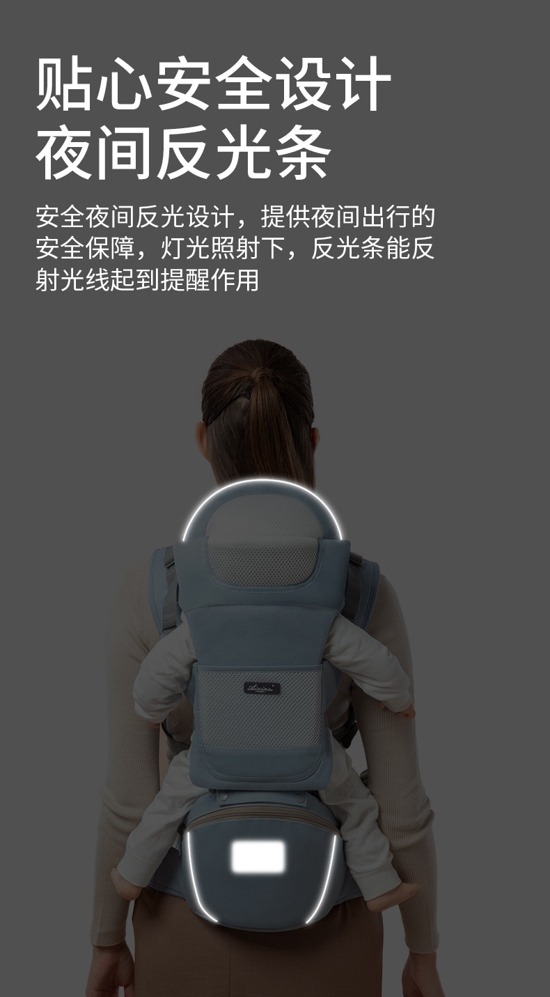 工厂现货  婴儿背带    婴儿腰凳   四季多功能通用 CPC  CE证书详情12