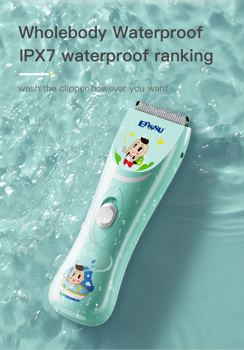 Sakura Baby Hair Clipper, a special hair cutting tool for babies, features ultra-quiet automatic hair suction and is a perfect electric clipper for newborns pic 13