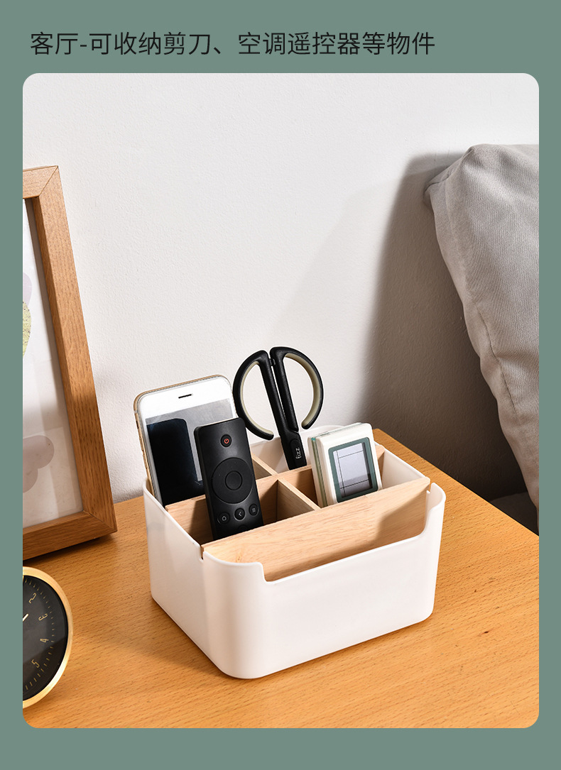 The manufacturer supplies desktop wooden cover partition storage boxes, living room small parts storage boxes and rectangular shelves pic 10